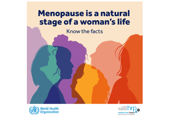 Menopause is not a disease according to WHO