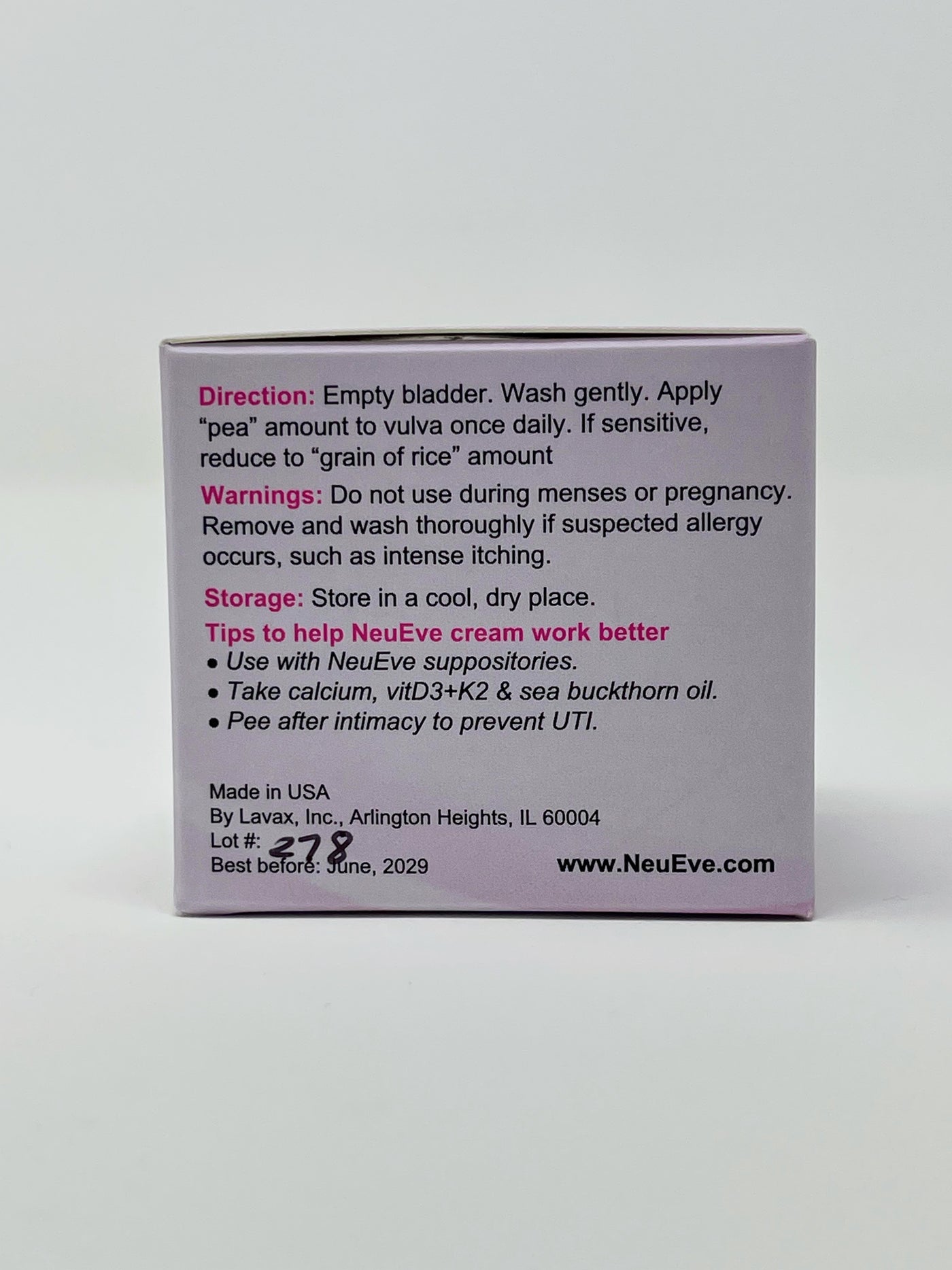 Sensitive Vulva Balm Cream